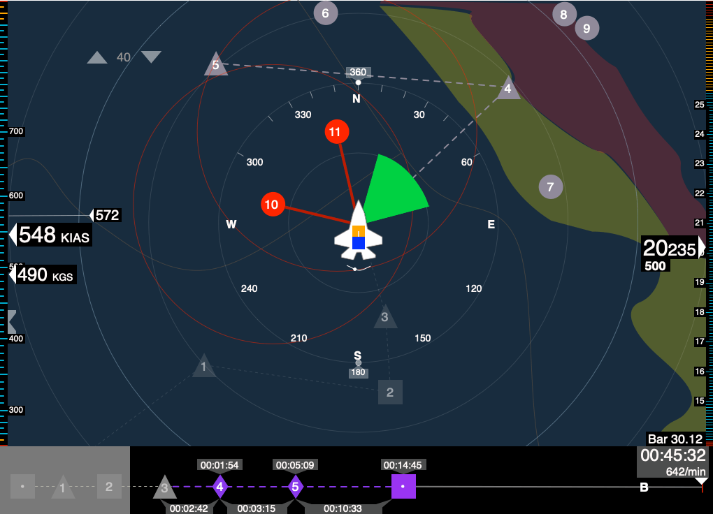 Cockpit Interface Wireframe